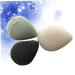 minkissy 3pc Face Sponge Make up Sponges for Face Makeup Sets Esponjas Para Maquillaje Charcoal Sponge The Sponge Cleansing Sponge Set Facial Sponge Set Make up Sponge Set