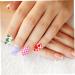 Nail Vinyl Stencil Stickers Set Colorful Hollow Nail Art Decals DIY Manicure Decorations 24Sheet Nail Art Tools - Buy Online on GoSupps.com