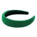 axy Wide Headband with Padded Cord - Stylish Green Hair Accessory for All Hair Types - Buy Online on GoSupps.com