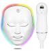 AIMENGXI Diamond Microdermabrasion Machine Professional Blackhead Remover Vacuum with LED Face Mask 7 Colors LED Facial Skin Care Mask LEDMASK-BL16