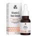 So-true. 20% Vitamin C Face Serum With Hyaluronic Acid 15ML | For Clear Skin | Boosts Collagen