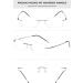 Buy Lanomi Marginal Reading Glasses with Blue Light Filter - Ultra Light Metal Frameless for Men & Women - Classic Gunmetal 1.5 Diopters - Buy Online on GoSupps.com
