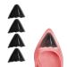 Toe Inserts for Shoes Toe Inserts to Make Shoes Fit Tighter Heels Toe Inserts Shoe Filler Toe Plug for Too Big Shoes Women Men (2 Pairs Black Pointy)