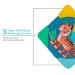 Nuby Plush Tiger Teething Blankie - Cuddle & Chew Toy with Squeaker | Connector Clip | Multi-Colored Design | 0+ Months - Buy Online on GoSupps.com