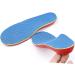 NOLITOY Orthotic Inserts - Arch Support Insoles for Children | Heel & Foot Pain Relief | Medium Blue Cushion Pads - Buy Online on GoSupps.com