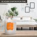 Fragrance Candle Orange - Aromatherapy with Natural Orange Oil | 200g Soy Candle for Home | 45 Hours of Intensive Scent - Buy Online on GoSupps.com