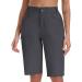 Mofiz women hike cargoshorts hiking shorts short quick dry waterproof outdoor hiking shorts summer golf sport shorts xl dark gray