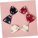 Beaupretty Hair hair clip hair bows for women Hair Bow Clips rhinestone hair barrettes hair ornaments for women headwear for women Girl Hair Accessory bow tie Headgear Acetate sheet Tie - Buy Online on GoSupps.com