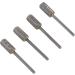 Tungsten Nail Glue Remover Drill Bits Set 4 Pieces Steel Nail Grinding Heads for Beauty Salon Use M C F XF - Buy Online on GoSupps.com