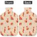 Shop Cute Fox Heat Bottle - Fluffy Cover 2L Capacity Pain Relief for Back Neck & Shoulders | Cozy Nights Essential - Buy Online on GoSupps.com