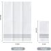 Vplus 150 Pack Disposable Guest Towels - Soft & Absorbent Paper Hand Towels for Bathroom, Kitchen, Parties - Decorative Linen Feel Napkins - Ideal for Dinners, Weddings, Christmas Party - Silver - Buy Online on GoSupps.com