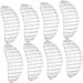 NOLITOY 16 Pairs Striped Arch Pads | Supportive Foot Cushions & Insoles for Men | Nonslip Flat Foot Arch Support & High Heel Gel Pads - Buy Online on GoSupps.com