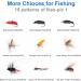 Ansnbo 36PCS Fly Fishing Flies Kit - Hand Tied Trout Bass Assortment with Box | Fly Fishing Gear Gift - Buy Online on GoSupps.com