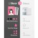 LitBear Acne Patch 112 Pcs - Black & Pink Star Hydrocolloid Absorbing Cover for Face - Tea Tree Oil + Centella - Zit & Pimple Dots - Buy Online on GoSupps.com