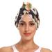 Ghost Flower Hair Towel 2 Pack Super Absorbent Hair Drying Towel Quick Dry Hair Turbans Head Towel with Button Twisty Wrap for Women Girls