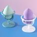 Buy Rotatable Make-Up Sponge Stand Holder 4-Piece Drying Rack for Make-Up Puffs & Eggs Plastic Display Stand for International Shipping - Buy Online on GoSupps.com