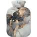Luxury Marble Hot Water Bottle with Cover - Pain Relief & Heating Bag for Pregnant Women - 1L International Shipping - Buy Online on GoSupps.com