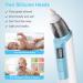URAQT Baby Nasal Aspirator - Electric Nose Cleaner with 6 Suction Levels, 2 Silicone Tips - Rechargeable Nasal Sucker for Newborns and Toddlers - Buy Online on GoSupps.com