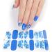 Glitter Cow Pattern Semi Cured Gel Nail Polish Strips Self Adhesive Full Nail Wraps Nail Polish Stickers Semi Cured Gel Nail Polish Strips Multi-color - Buy Online on GoSupps.com