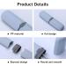 Khiry Waterproof Travel Toothbrush Case - 4-Piece Storage Box for Camping School & Travel - Buy Online on GoSupps.com