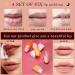 Wutian Lip Plumper Set - Natural Lip Enhancer for Fuller Lips - Hydrating Serum to Reduce Fine Lines - Rose Lip Care Duo - Buy Online on GoSupps.com