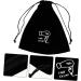Baluue 6 Pcs Hair Dryer Storage Bag Hair Dryer Bag Hotel Hair Dryer Pouch Jewels for Hair Black Flannel - Buy Online on GoSupps.com