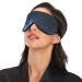 Haskirky Light Blocking Eye Mask | Adjustable for Men and Women | Ideal for Business Trips, Yoga, and Deep Sleep | Breathable & Comfortable | Butterfly Blue - Buy Online on GoSupps.com