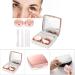Brrnoo Mini Contact Lens Box | Portable Lens Holder with Mirror | Eye Care Container Case in Pink - 3 Colors Available - Buy Online on GoSupps.com