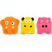 Chiwava 3-Piece Squeak Latex Puppy Toy Set - Interactive Play for Small Dogs | Color Sorted Animal Toys - Buy Online on GoSupps.com