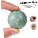 Ciyodo Hand Training Set - 4 Baoding Sound Balls for Hand Massage & Muscle Relaxation - Traditional Chinese Yoga Practice - Green Black Marble - Buy Online on GoSupps.com