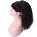 Kinky Curly Drawstring Ponytail 16 Inch Synthetic Hairpiece - Clip in Jerry Curls Afro Puff Extensions - #1B Color - 175G - Pack of 1 - Buy Online on GoSupps.com