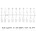 Nail Display Plastic Fake Nail Tips Easy To Coloring for Nail Salon for Manicure Store for DIY Nail Art for Family - Buy Online on GoSupps.com