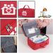 Zimohe 2PCs Large Waterproof Medication Bag - Empty Medicine Storage for Home Office Camping & Auto | Red M - Buy Online on GoSupps.com