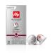 Illy INTENSO Lungo Compatible Ground Coffee Capsules, 10 Packs of 10 Capsules, Total 100 Capsules