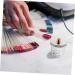 VINTORKY Nail Cup Nail Dish Cup Nail Liquid Holder Acrylic Nail Supplies Dappen Dish for Acrylic Nails Nail Dappen Dish Acrylic Nail Tools Manicure Nail Dish Saucer Cup Toning Glass - Buy Online on GoSupps.com