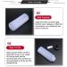 Neikafan 3 Pcs Hair Oil Applicator Bottle 150ml Plastic Oil Bottle for Hair Squeeze Oil Applicator Bottle with Tip Hair Dye Kit Bottle for Salon Hair Care Coloring - Buy Online on GoSupps.com