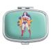 Wonder Woman Vintage Woman Rectangle Pill Case Trinket Gift Box
