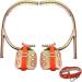 Zwjabyy crampons tree tree climbing tips tree climbing equipment set rising iron tree booths forest accessories climbing trees artifact tree climbing spike set safety belt. Model550