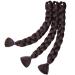 Tess 41 Jumbo Braids Extensions - 5pcs Synthetic Braiding Hair Dark Brown #4 - 165g Bundle Crochet Hair Extensions (100cm) - Buy Online on GoSupps.com