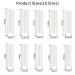 200 Pcs Extra Long C Curve Acrylic Nail Tips - Natural Color Press On Tips for Nail Salons and DIY at Home - Buy Online on GoSupps.com