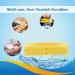 korvre Large Cellulose Sponges Kitchen Sponges for Dish Duty Scrub Sponges Non-Scratch Dish Scrubber Sponge for Cookware 5 Pcs - Buy Online on GoSupps.com