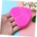 Didiseaon Silicone Makeup Applicator Brush Cleaning Pad Love 8X8.5cm Rosy - Buy Online on GoSupps.com