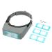 4 Lens Headband Wearing Magnifier Watch Repair Reading Optivisor Eye Welding Visor Tool Good Times