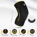 Bracoo Thin Knee Compression Sleeve - Support for Knee Pain Breathable & Lightweight Brace for Men & Women Patella Pad & Stabilizers Ideal for Walking & Running - KE60 Large Black - Buy Online on GoSupps.com