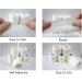 Transun Moo 2 x 5 Yards Self Adhesive Bandage Wrap 6 Pack - White Elastic Cohesive Vet Wrap for Pets & Sports - Wrist, Ankle Support - Buy Online on GoSupps.com