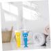 Beavorty Cartoon Children's Toothbrush Set - 4 Manual Toothbrushes with Suction Cup - Fun Oral Cleaning Supplies for Kids - Buy Online on GoSupps.com