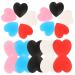 Lalafina 25 pairs of non-slip ear protectors glasses protection leg cuffs for sunglasses glasses end tips anti-gaming leg cover glasses deliver child cute handle pebbles