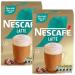 Nescafe Gold Coffee Instant coffee Sachets 8mug | FabFinds Mug (Latte 2 Pack)