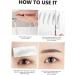 Ipetboom 15 Pcs Eyebrow Stickers Waterproof Makeup Authentic Eyebrows Eyebrow Tool 6d Template Water Proof 21x15cmx3pcs Brownx3pcs - Buy Online on GoSupps.com