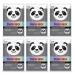 Epielle Panda Character Skincare Sheet Masks | Animal Spa Mask | -For All Skin Types |spa gifts for women  Spa Gift  Birthday Party Gift for her kids  Spa Day Party  Girls Night  Slumber party  Stocking Stuffers | 6 coun...